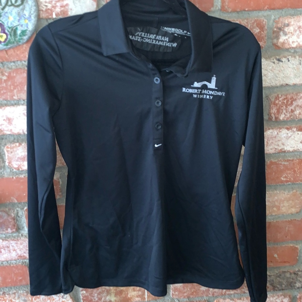 Nike Robert Mondavi Napa Winery Black Shirt